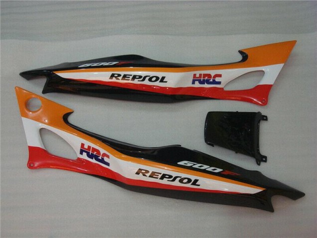 Nero Arancia Repsol Kit Carenatura Motocicletta Completo ABS CBR 600 F3 95-98 Nero Arancia Repsol Kit Carenatura Motocicletta Completo ABS CBR 600 F3 95-98