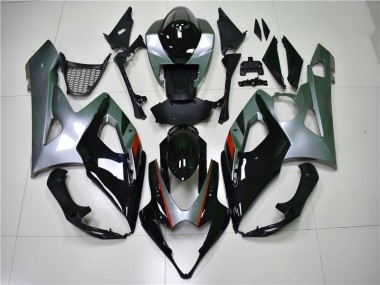 Nero Argento Carene Moto GSXR 1000 K5 05-06