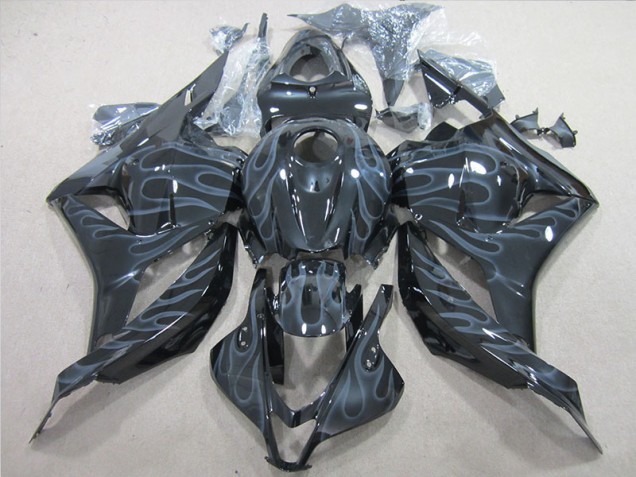 Nero Argento Fiamma Plastica Moto CBR 600 RR 09-12