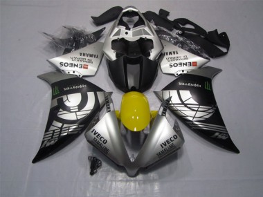 Nero Argento Iveco Yamalube Monster Carene Moto R1 12-14