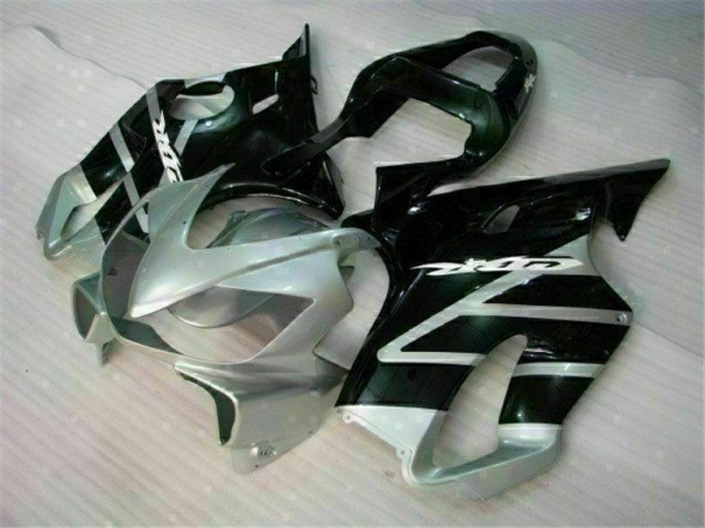 Nero Argento Kit Carenatura Moto Completa CBR 600 F4i 01-03