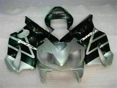 Nero Argento Kit Carenatura Moto Completa CBR 600 F4i 01-03