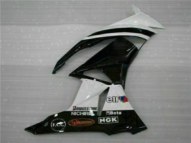 Nero Bianco 3M Touch4 Kits Carenatura Moto Iniezione ZX6R 09-12 Nero Bianco 3M Touch4 Kits Carenatura Moto Iniezione ZX6R 09-12
