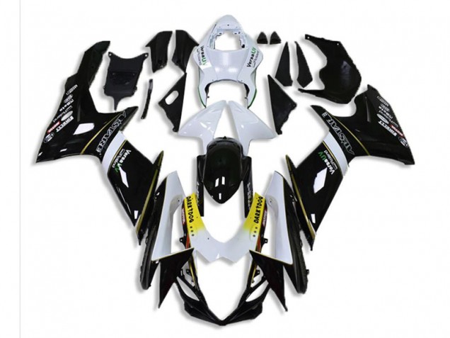 Nero Bianco ABS Moto Plastica & Carene GSXR 600 / 750 K11 11-24