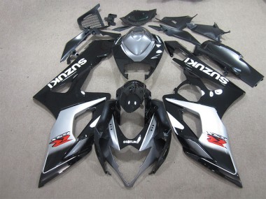 Nero Bianco Decal Carene Moto GSXR 1000 K5 05-06