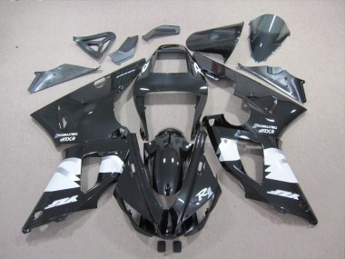 Nero Bianco Decal Carene Moto R1 98-99