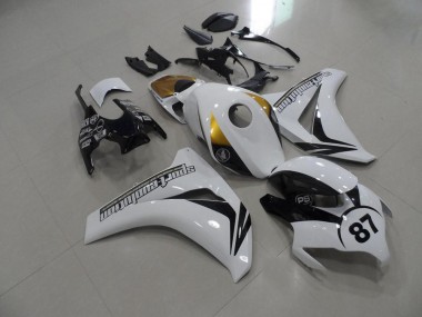 Nero & Bianco & Oro Carene Moto CBR 1000 RR 08-11