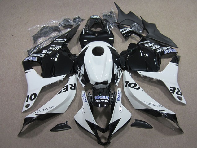 Nero Bianco Repsol Carene Moto CBR 600 RR 09-12