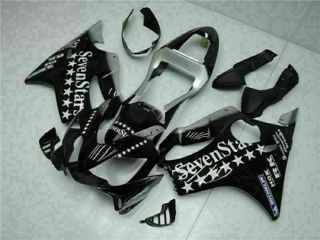 Nero Bianco SevenStarss Carene Moto CBR 600 F4i 01-03 Nero Bianco SevenStarss Carene Moto CBR 600 F4i 01-03