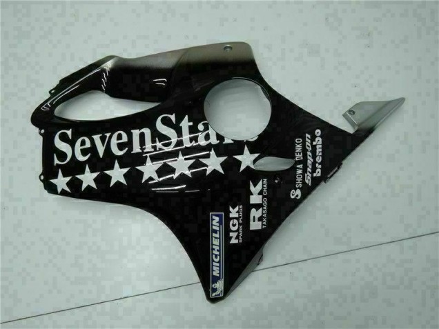 Nero Bianco SevenStarss Carene Moto CBR 600 F4i 01-03 Nero Bianco SevenStarss Carene Moto CBR 600 F4i 01-03