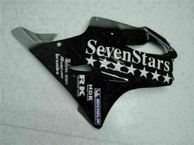 Nero Bianco SevenStarss Carene Moto CBR 600 F4i 01-03 Nero Bianco SevenStarss Carene Moto CBR 600 F4i 01-03