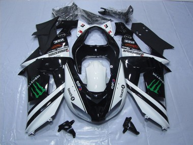 Nero Bianco Touch4 Monster Carene Moto ZX10R 06-07