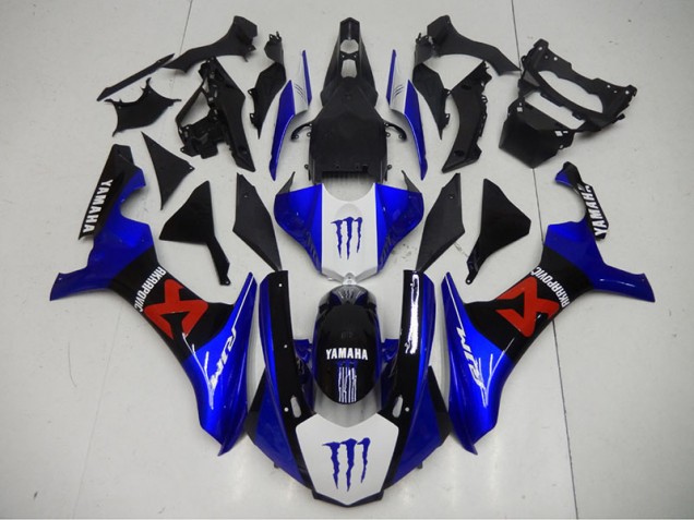 Nero Blu Carene Moto & Plastica Moto R1 15-19 Nero Blu Carene Moto & Plastica Moto R1 15-19