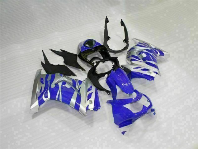 Nero Blu Kit Carene Moto EX250 08-12