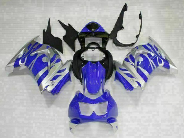 Nero Blu Kit Carene Moto EX250 08-12