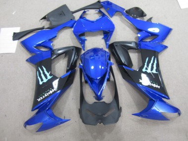 Nero Blu Monster Carene Moto ZX10R 08-10