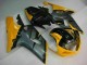 Nero Giallo Carene Moto GSXR 600 / 750 K1 K2 K3 01-03 Nero Giallo Carene Moto GSXR 600 / 750 K1 K2 K3 01-03