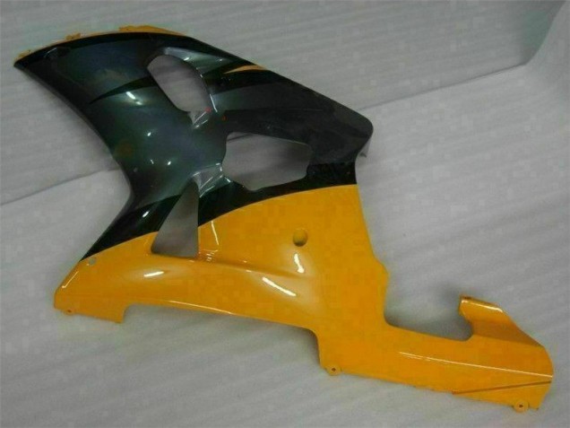 Nero Giallo Carene Moto GSXR 600 / 750 K1 K2 K3 01-03 Nero Giallo Carene Moto GSXR 600 / 750 K1 K2 K3 01-03