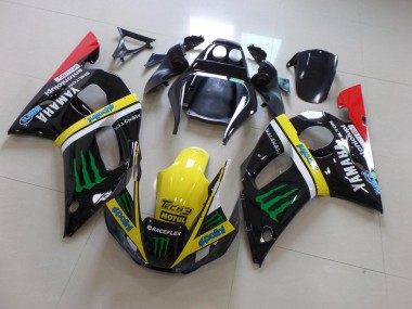 Nero Giallo Monster Carene Moto R6 98-02