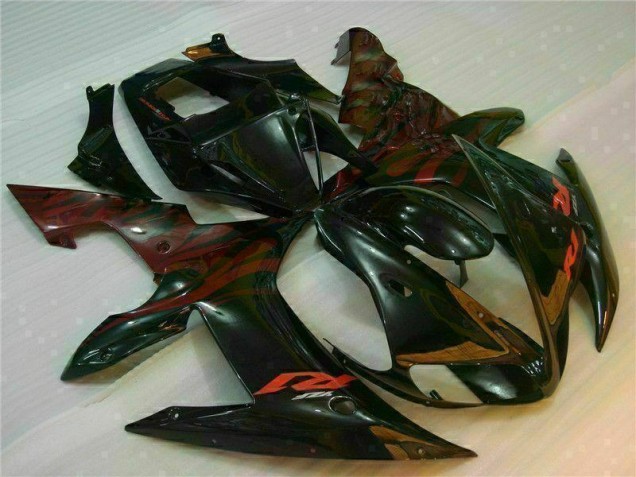 Nero Kit Carenatura Moto R1 02-03