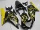 Nero Kits Carene Moto GSXR 600 / 750 K1 K2 K3 01-03