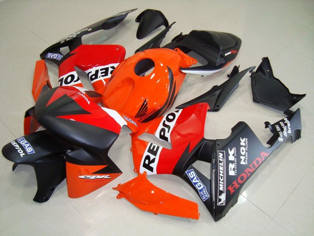 Nero Opaco Repsol Corsa Carene Moto CBR 600 RR 05-06