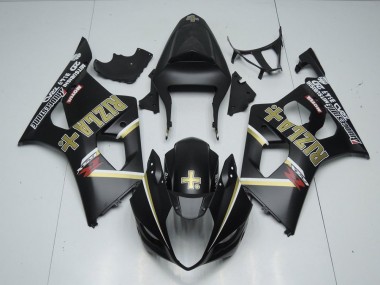 Nero Opaco Rizla Carene Moto GSXR 1000 K3 03-04