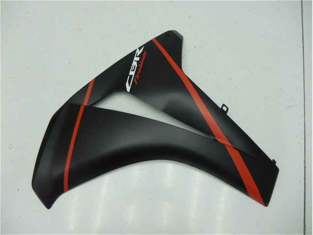 Nero Opaco Rosso Carene Moto CBR 1000 RR 08-11 Nero Opaco Rosso Carene Moto CBR 1000 RR 08-11