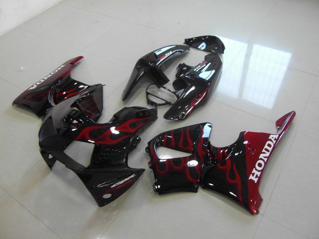 Nero Rosso ABS Plastica Moto & Carenatura Moto CBR 900 RR 919 98-99