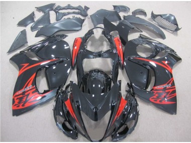 Nero Rosso Carene Moto & Plastica Moto GSXR 1300 Hayabusa 08-19