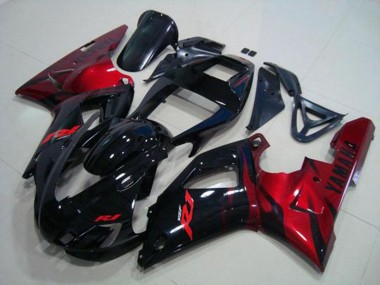 Nero Rosso Carene Moto R1 98-99