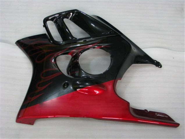Nero Rosso Fiamma ABS Kits Carene Moto CBR 600 F3 95-98 Nero Rosso Fiamma ABS Kits Carene Moto CBR 600 F3 95-98