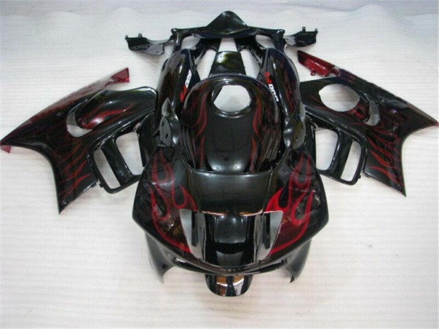 Nero Rosso Fiamma ABS Kits Carene Moto CBR 600 F3 95-98 Nero Rosso Fiamma ABS Kits Carene Moto CBR 600 F3 95-98