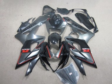 Nero Rosso Kit Carenatura Iniezione GSXR 1000 K5 05-06