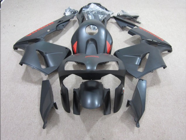 Nero Rosso Kit Carenatura Moto Completa CBR 600 RR 03-04