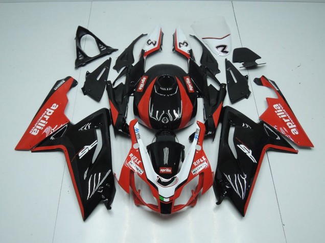 Nero & Rosso Kit Carenatura Moto Iniezione RS 125 06-11 Nero & Rosso Kit Carenatura Moto Iniezione RS 125 06-11