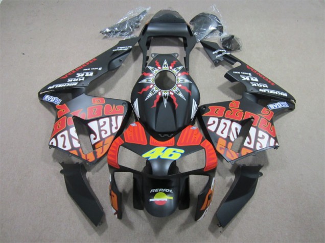 Nero Rosso Repsol 46 Carene Moto CBR 600 RR 03-04 Nero Rosso Repsol 46 Carene Moto CBR 600 RR 03-04