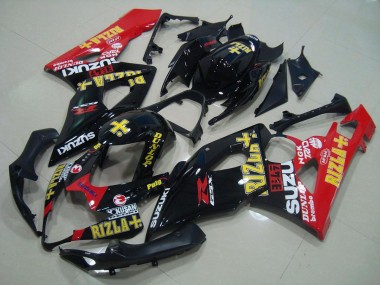 Nero Rosso Rizla Carene Moto GSXR 1000 K5 05-06