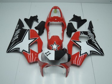 Nero Rosso Stella Carene Moto CBR 900 RR 954 02-03