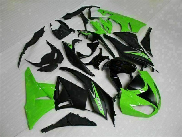 Nero Verde 636 Carene Moto ZX6R 09-12