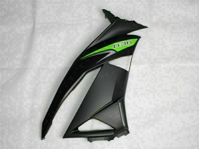 Nero Verde 636 Carene Moto ZX6R 09-12