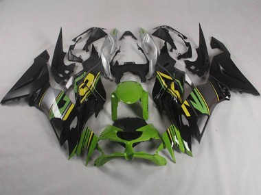 Nero Verde Carene Moto ZX6R 19-23