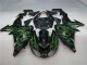 Nero Verde Fiamma Carene Moto ZX10R 06-07