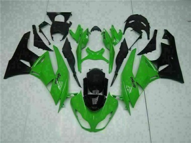 Nero Verde Kit Carenatura Iniezione ZX6R 09-12