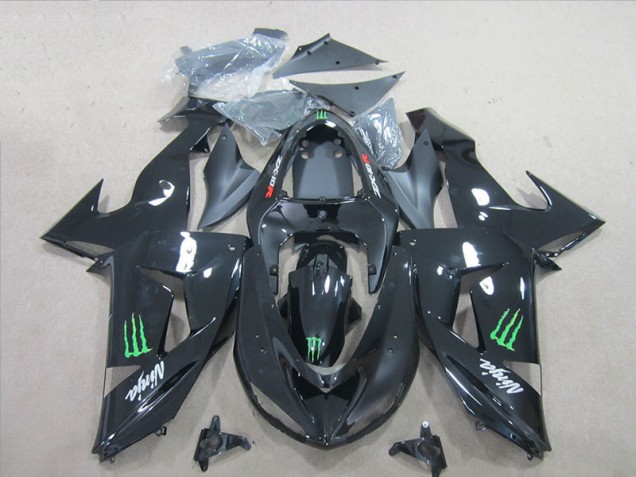 Nero Verde Monster Ninja Carene Moto ZX10R 06-07