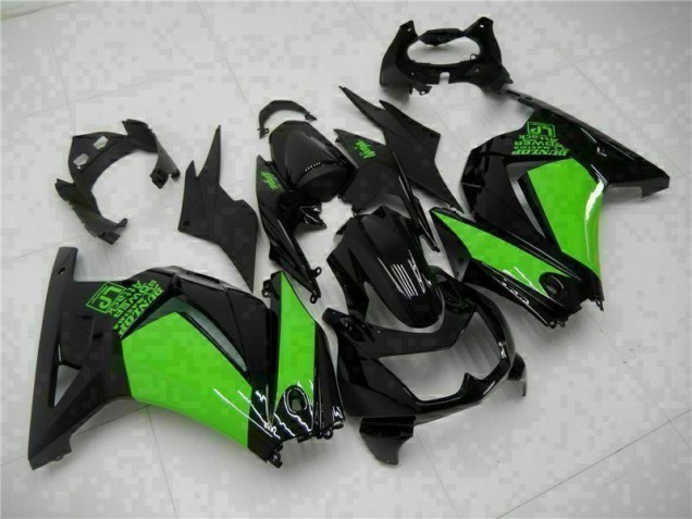 Nero Verde Ninja Carene Moto EX250 08-12 Nero Verde Ninja Carene Moto EX250 08-12