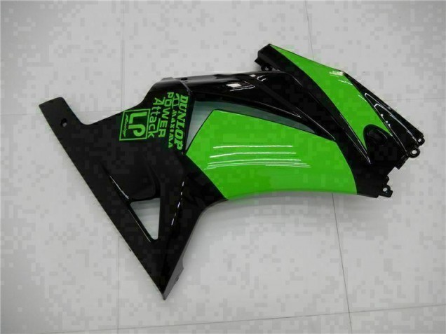 Nero Verde Ninja Carene Moto EX250 08-12 Nero Verde Ninja Carene Moto EX250 08-12