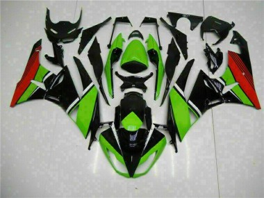 Nero Verde Rosso Carene Moto ZX6R 09-12