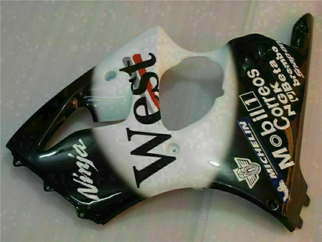 Nero West Ninja Carene Moto ZX6R 00-02