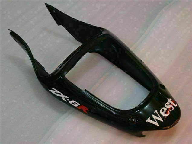 Nero West Ninja Carene Moto ZX6R 00-02
